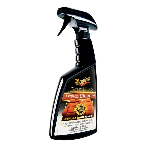 Meguiars Gold Class Leather and Vinyl Cleaner, 16oz G18516 - main